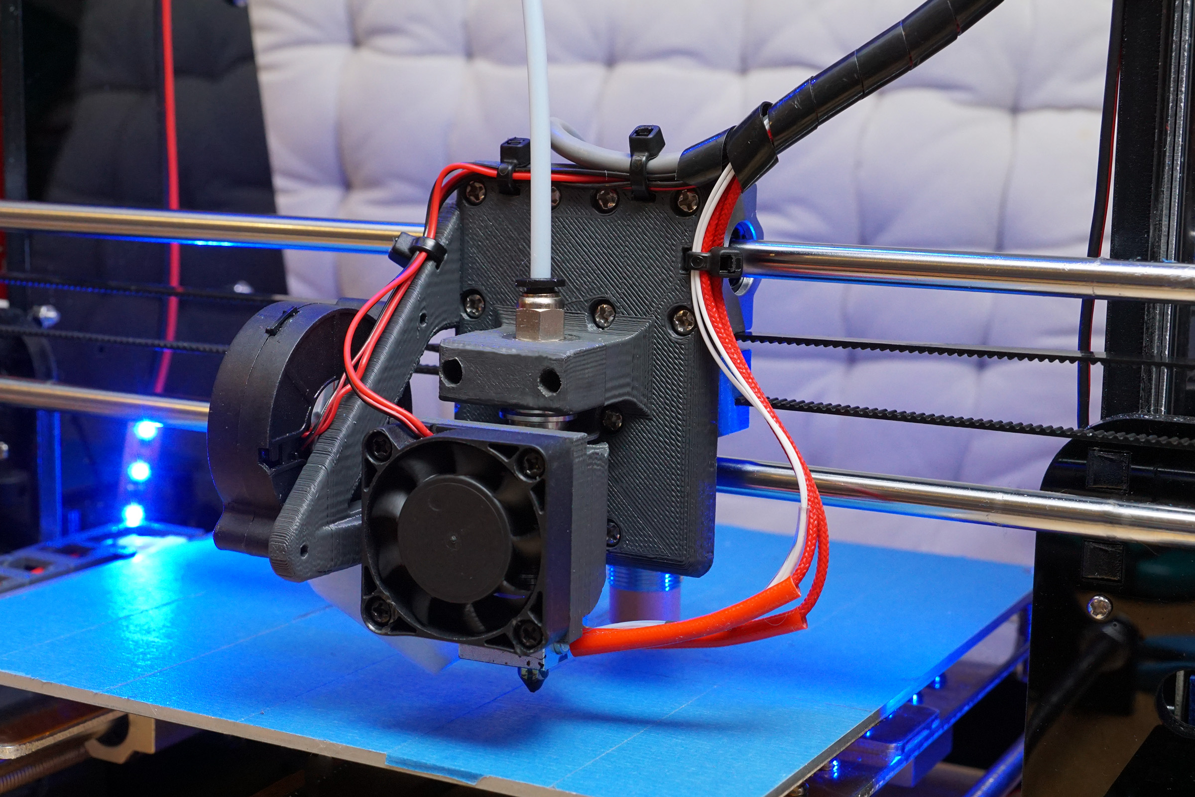 ANET A8 | Customizable E3D v6 Carriage /  Bowden Mount