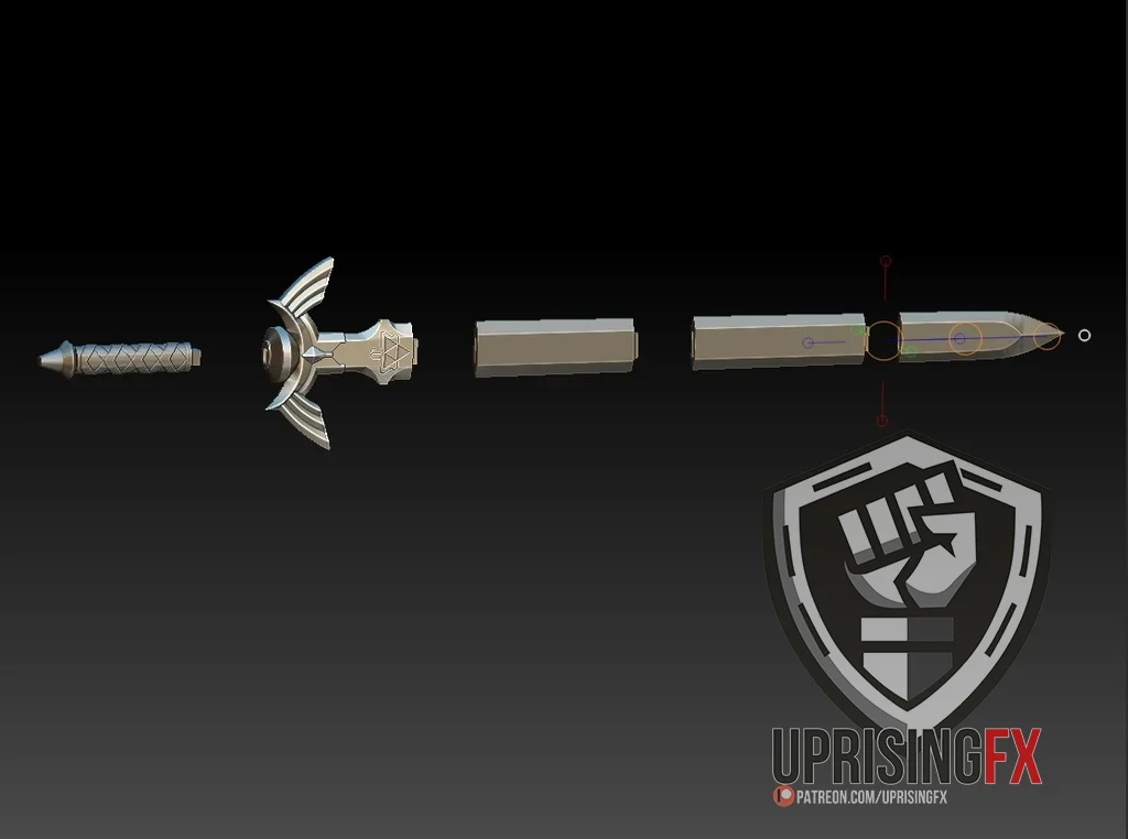 Updated.. Link's Master Sword With Keys