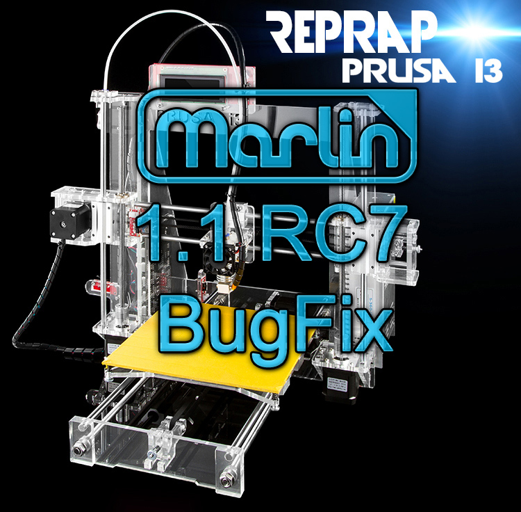 Marlin 1.1.2 RC8 BugFix Branch May 2017 for Sunhokey Prusa i3
