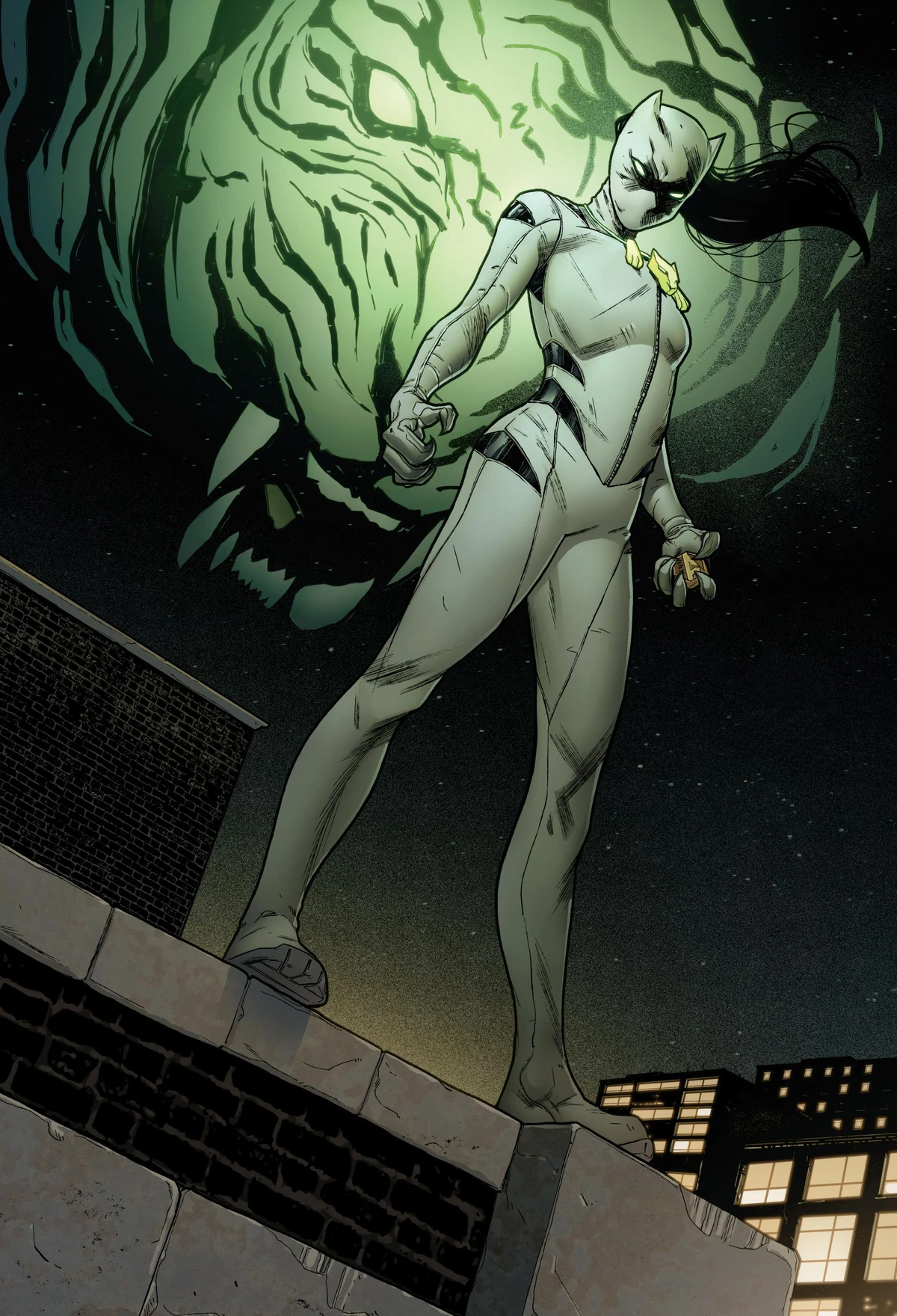 Marvel White Tiger Mask & Amulet