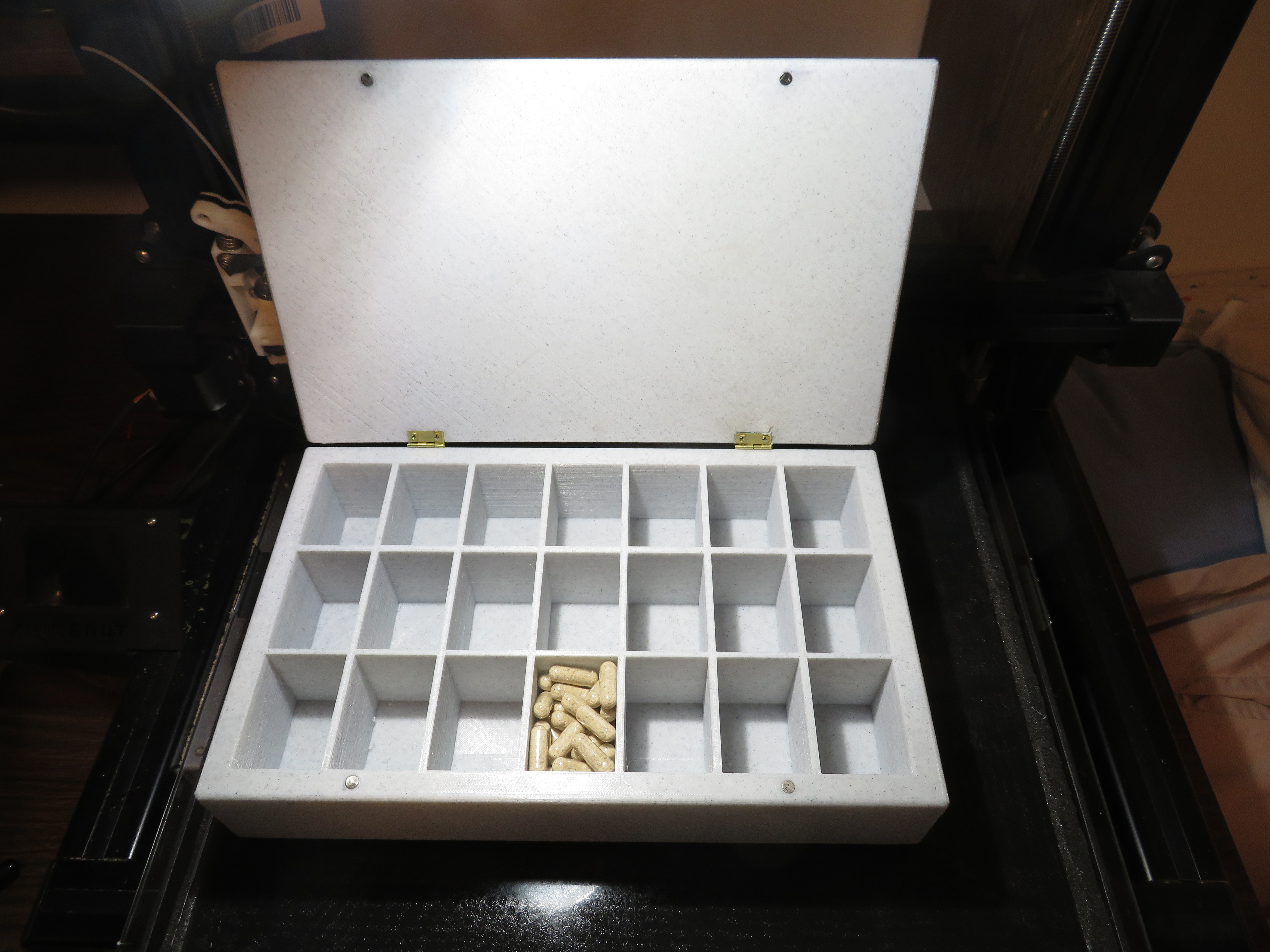 Pill Box, Large, 7 day, 3x/day