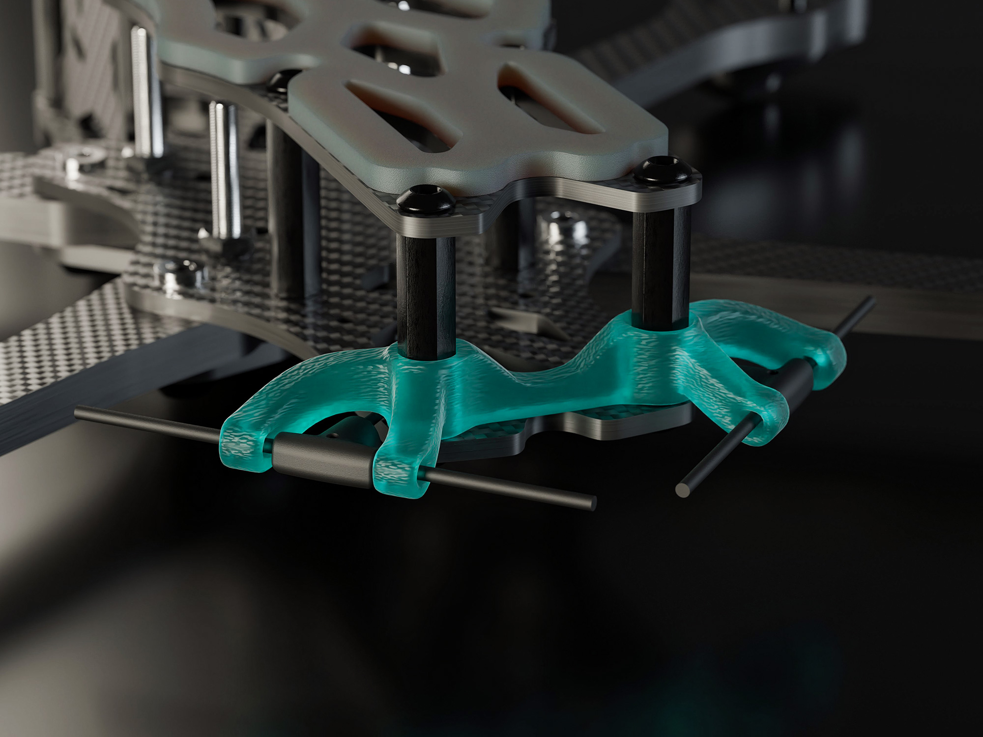 ImpulseRC Apex Tracer Antenna Mount (TPU)