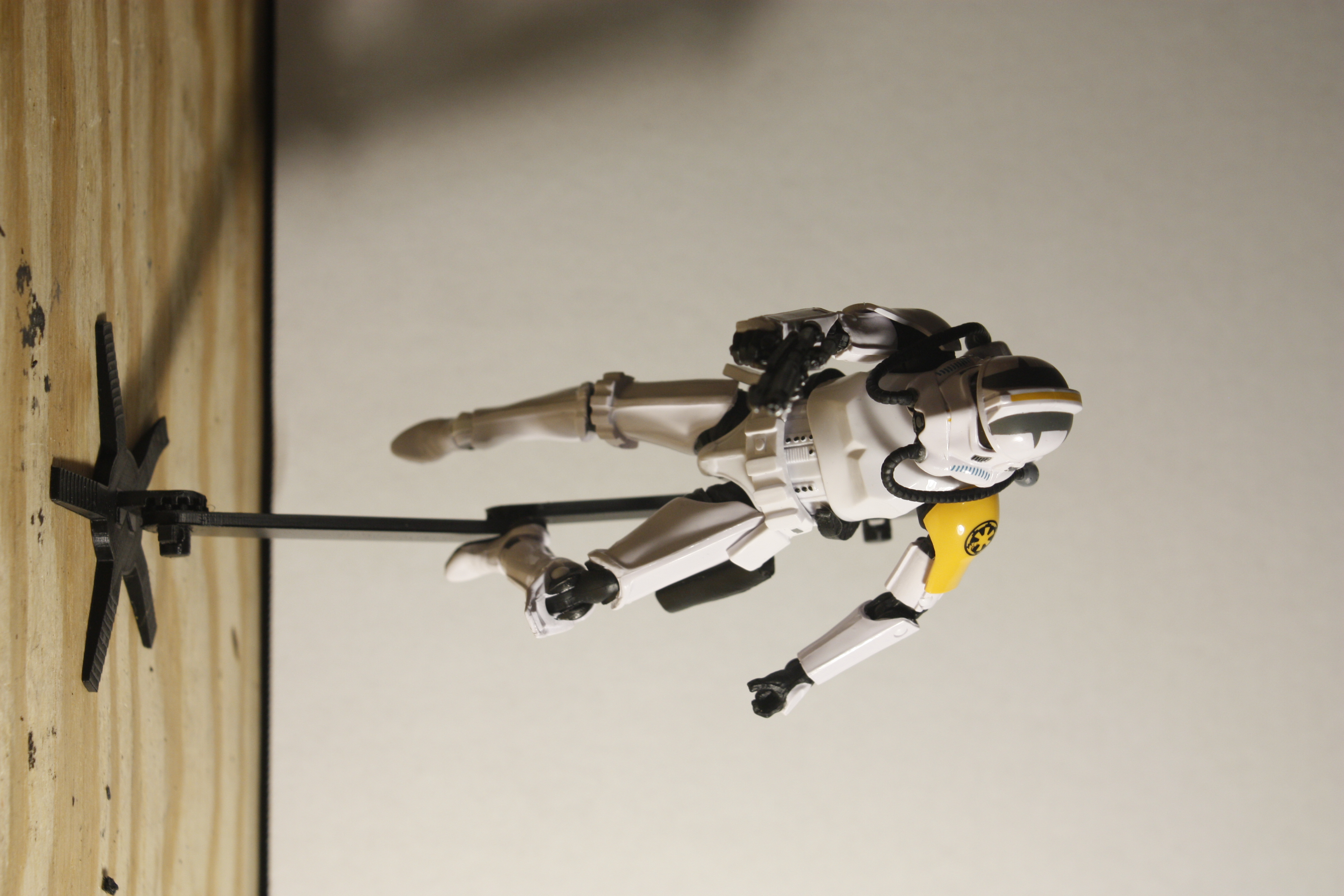 Flying Figure Stand For Star Wars Black series 6in Action Figures