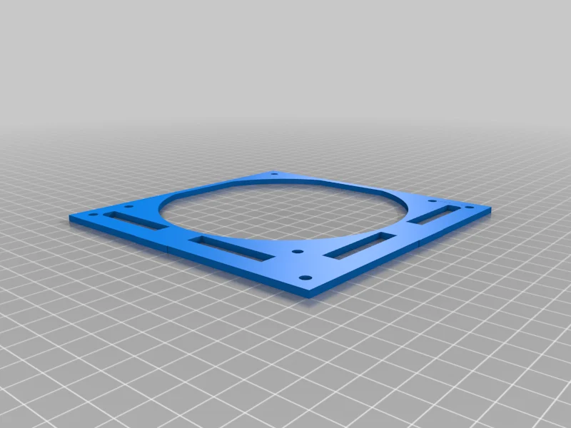 Flat PC Fan Adaptor: 140mm to 120mm