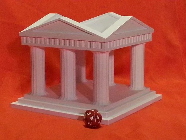 Greek Temple Dice Tray