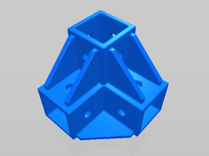 World's best printable 2020 extrusion corner connector!