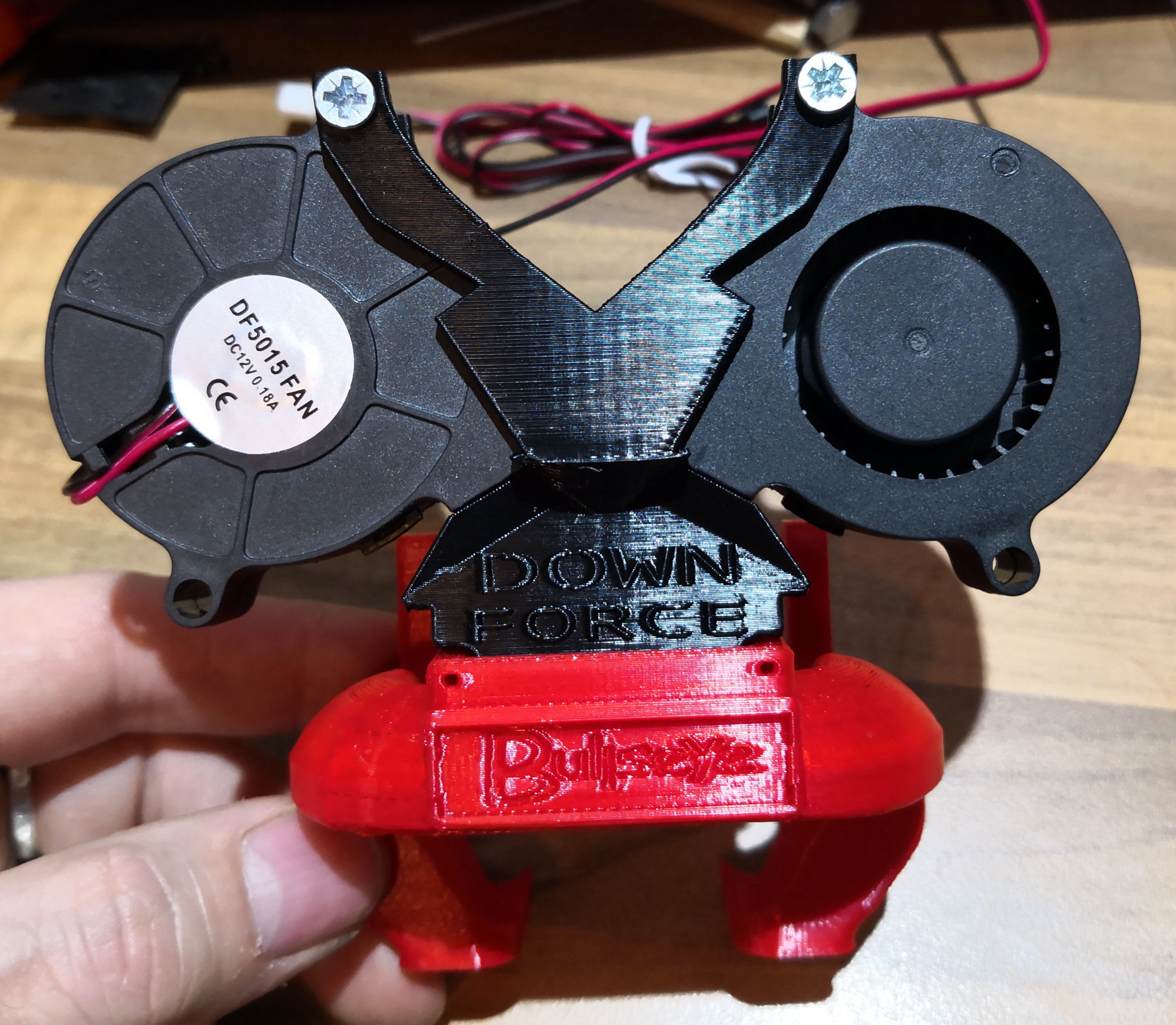 creality 5015 to 4040 / 4010 apaptor.. dual/single