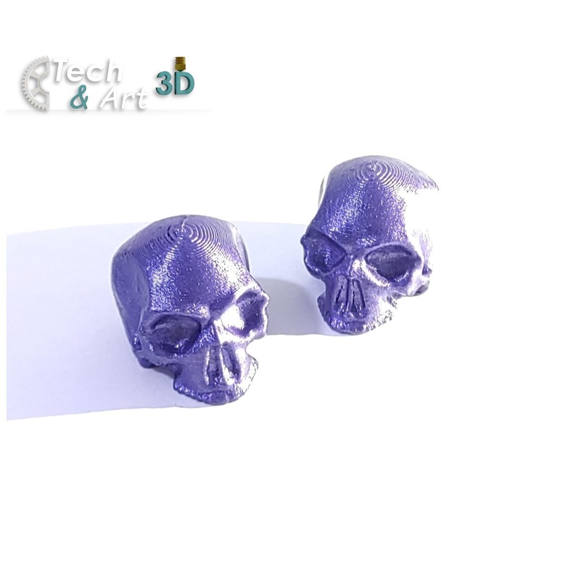 Scharader and Dunlop Skull Valve Cap