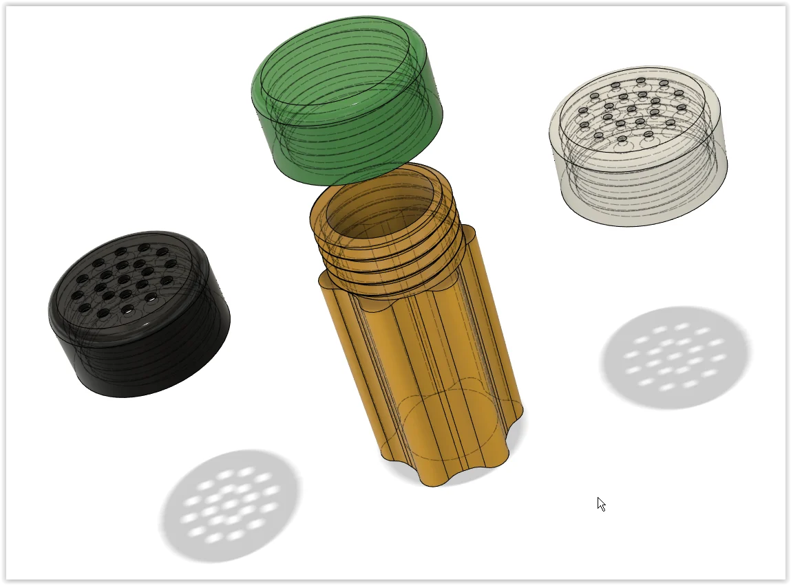 Coin Tube / Salt & Pepper Shakers
