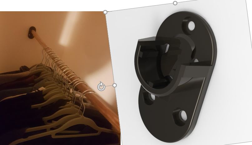Broomstick Coathanger - Support panderie