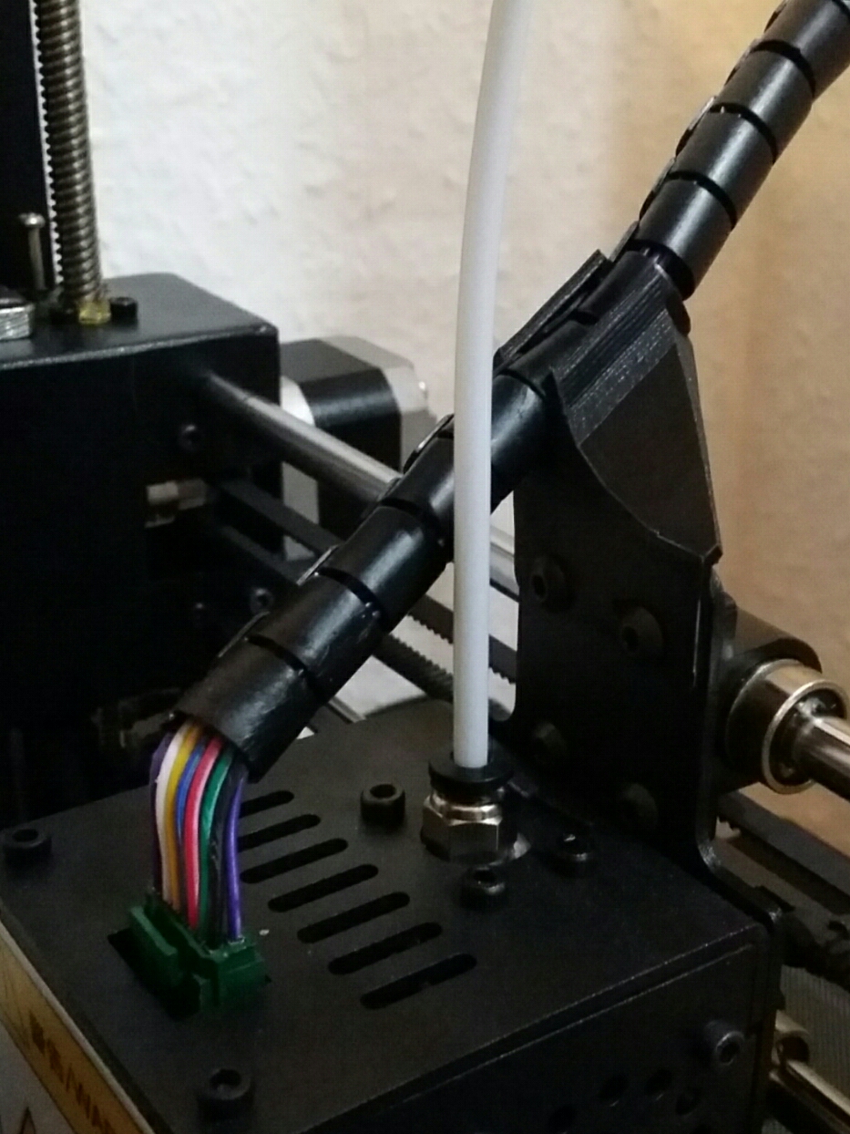 Anycubic i3 Mega (Ultrabase) Cable Guide