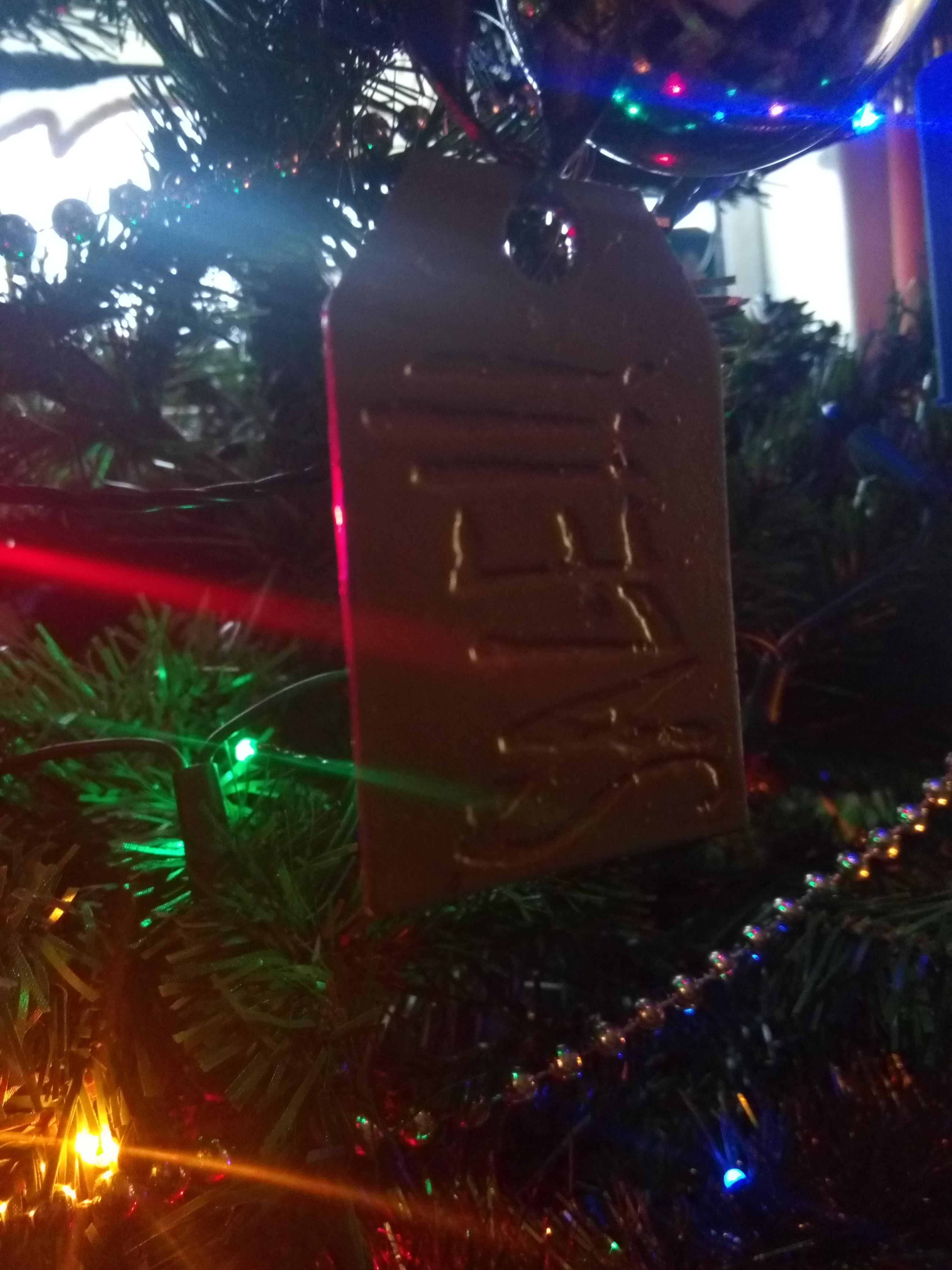 Call of Duty Zombies Fire Sale Chirstmas Tree Decoration