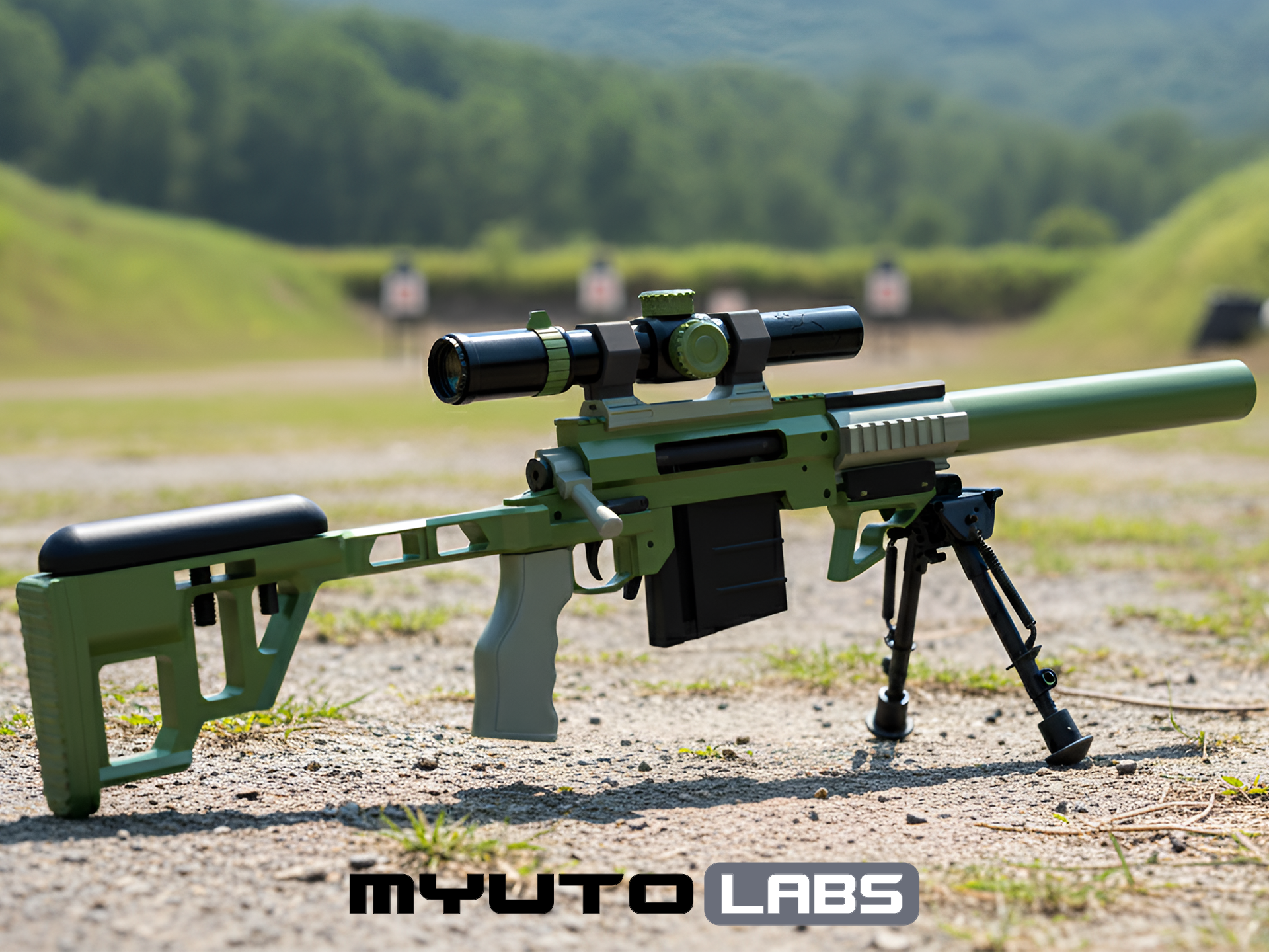 DVE-10M - Toy rifle project, FREE for editing (STL+STEP Included)