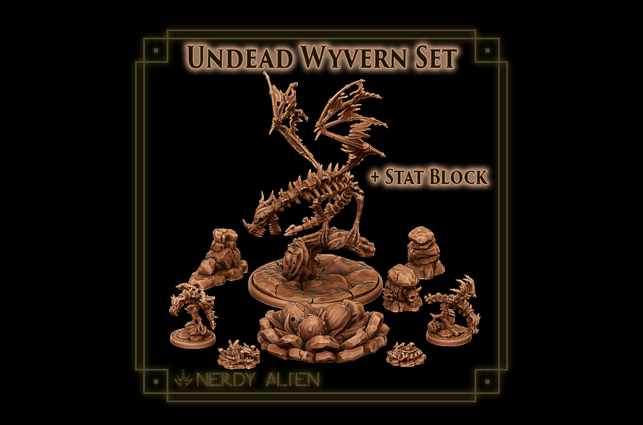 Undead Wyvern Set