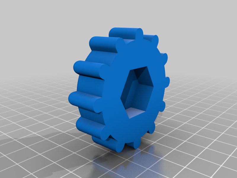 1/2" Bolt Thumb Screw, embedded Magnet