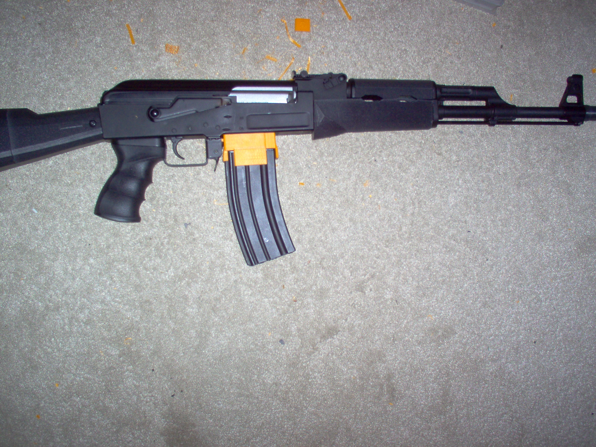 Airsoft AK Adapter For M4 Mag