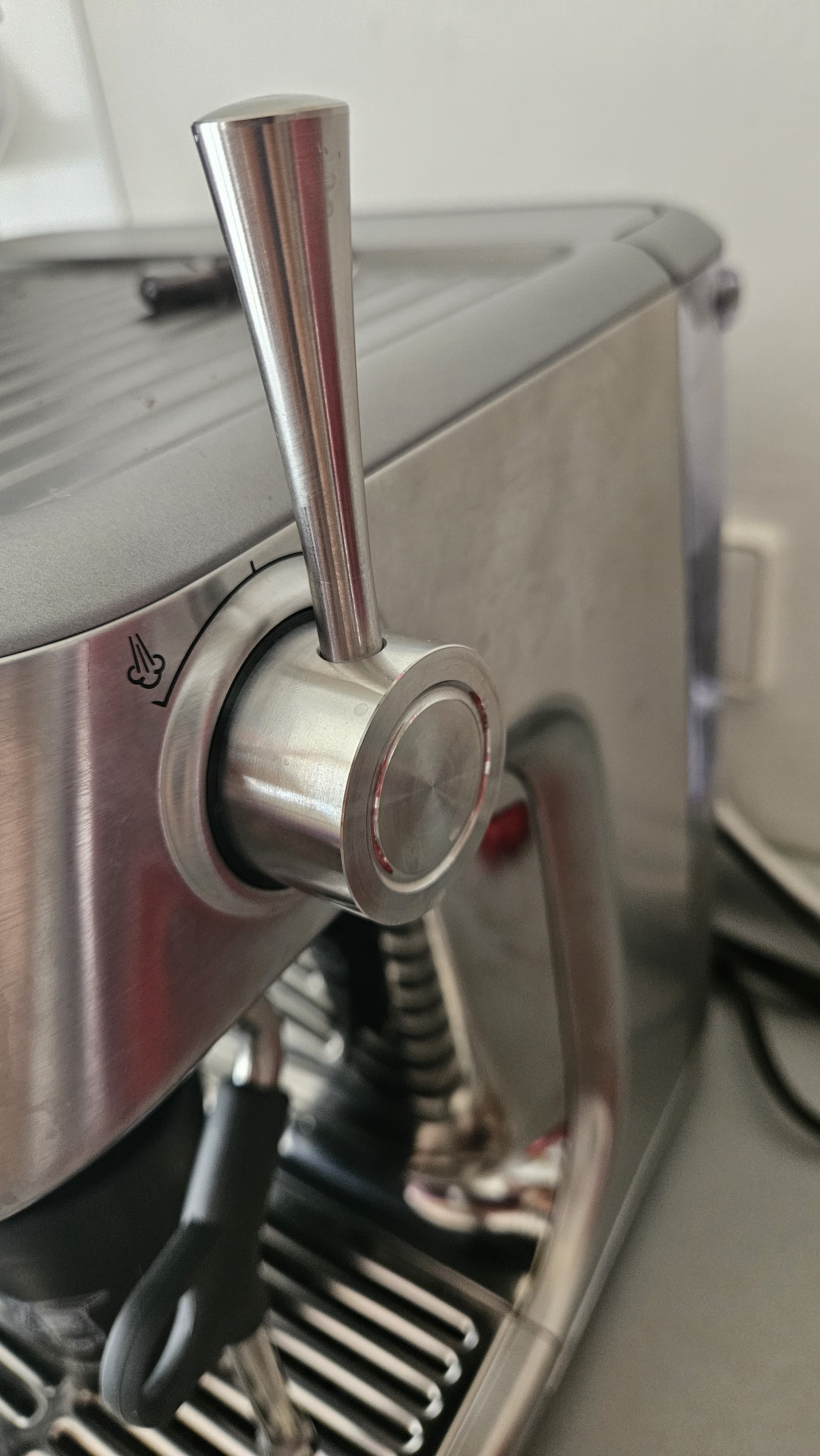Barista lever spacer