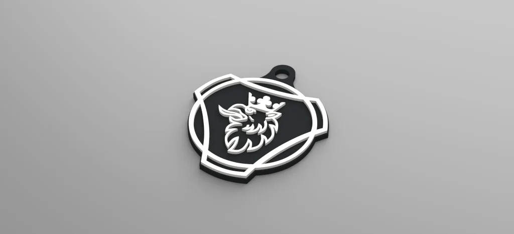 Scania keychain