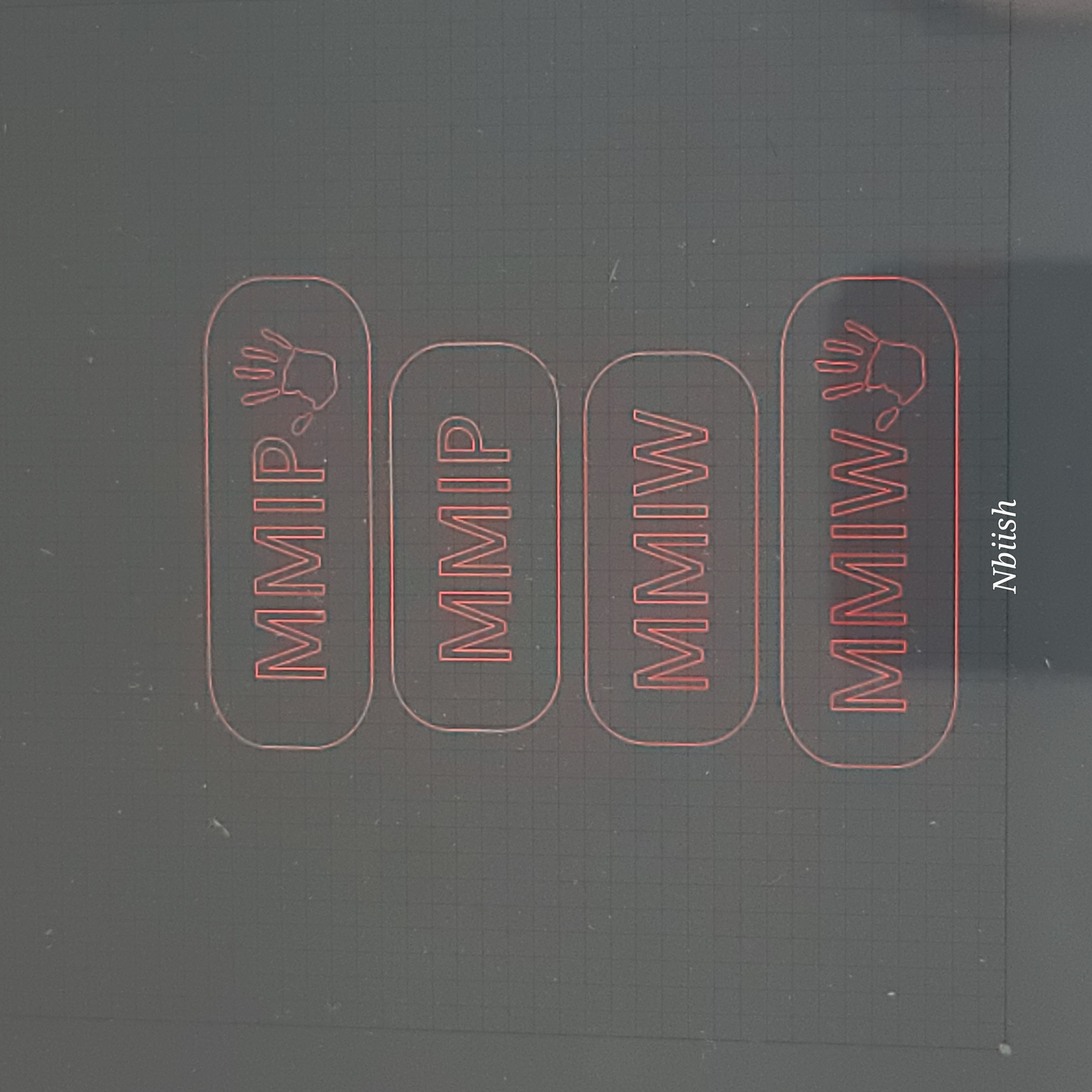 MMIP MMIW Laser Stencils