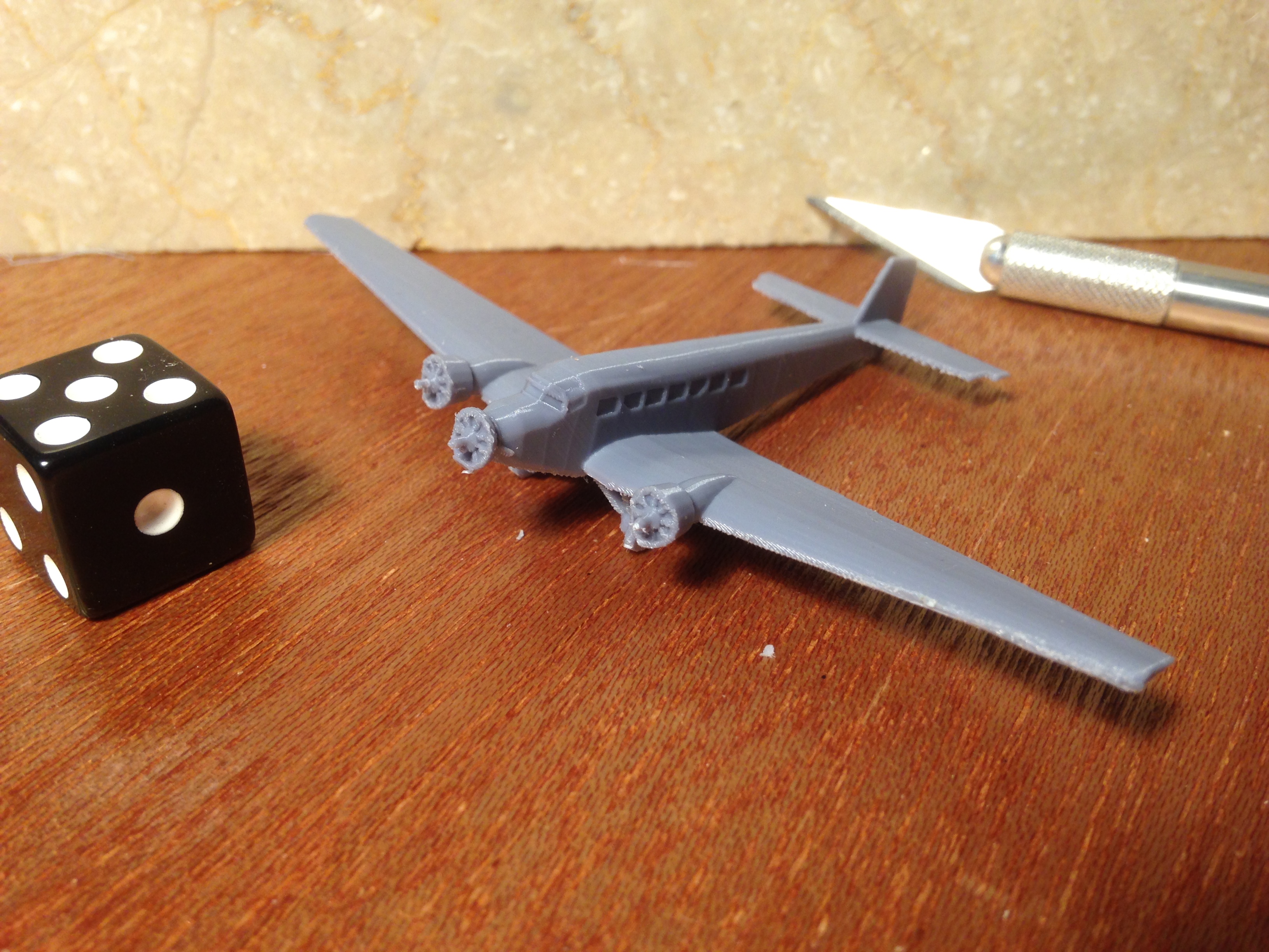 Junkers JU-52 transport for microarmor