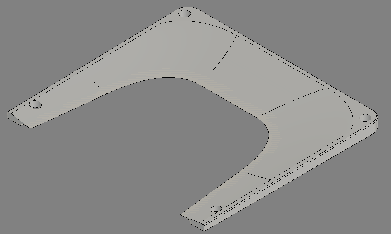 Onewheel V1 front concave footpad