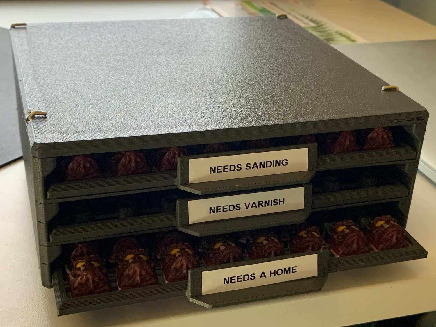 Keycap Storage System
