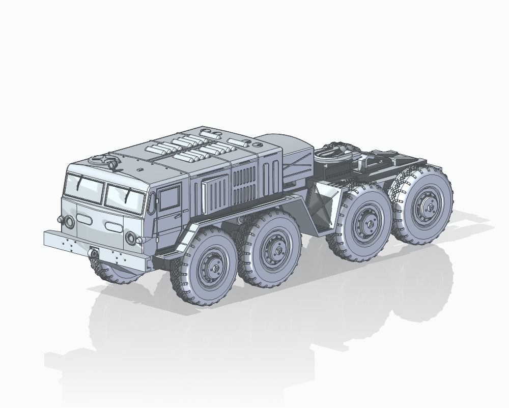 MAZ-537 truck model