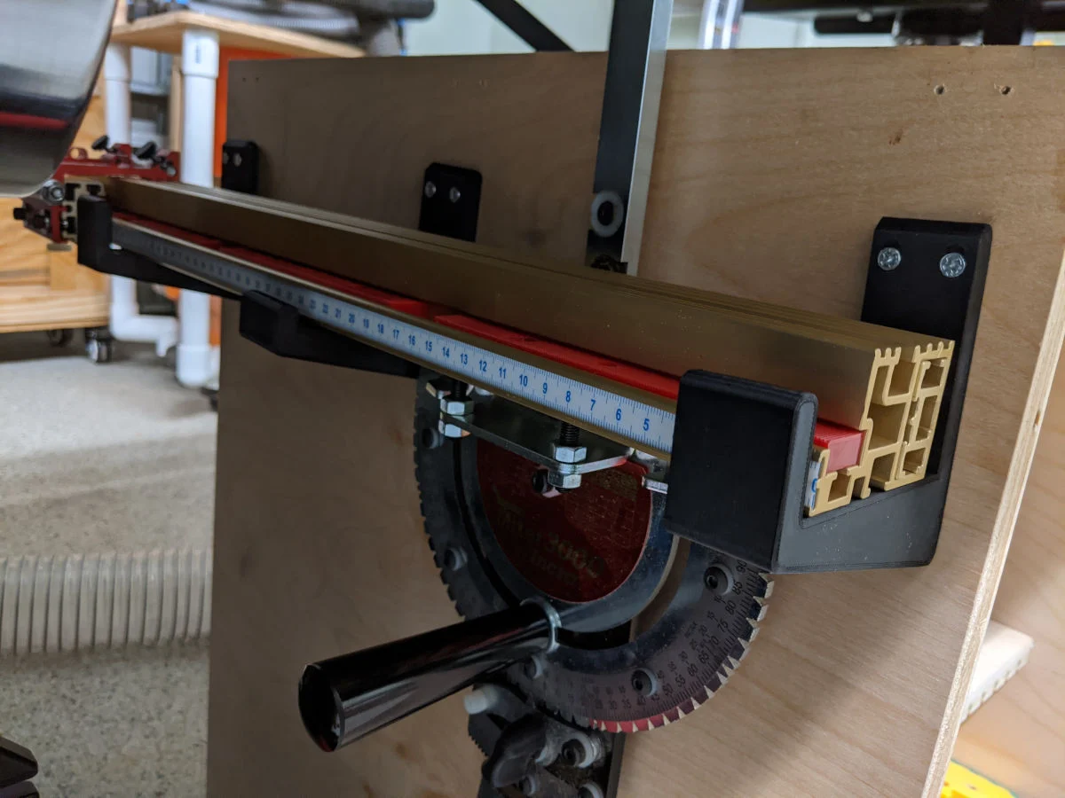 Mounting Brackets for Incra Miter Gauges