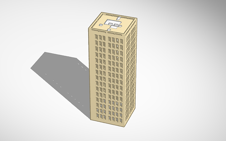 Immeuble de la cité bleu à pantin de 15 étage