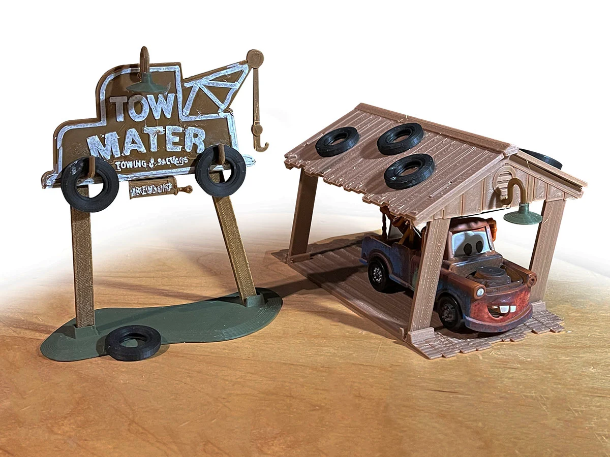 Mater's Sign and Shed