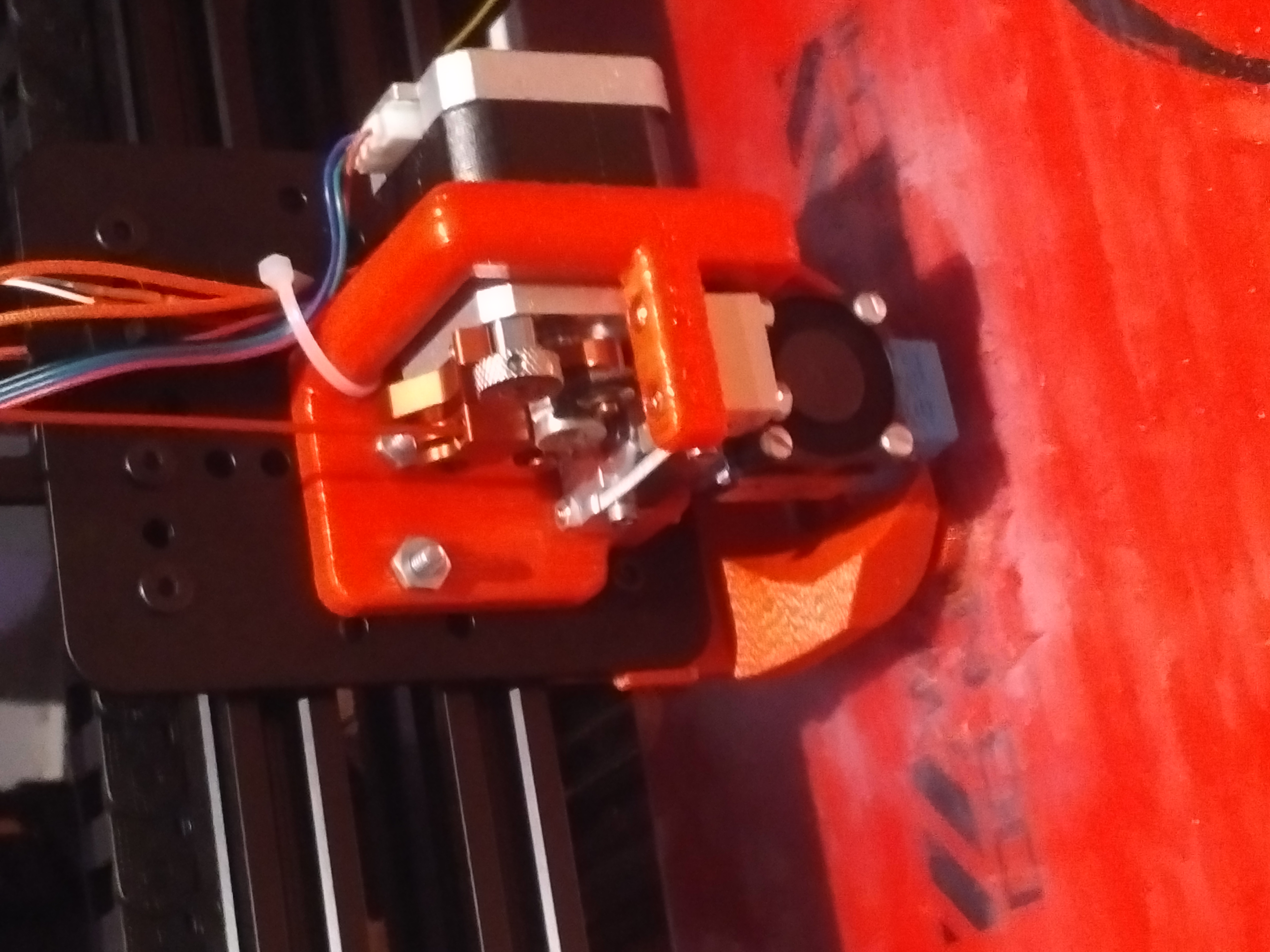 TEVO BLACK WIDOW FLEXION E3D EXTRUDER MOUNT