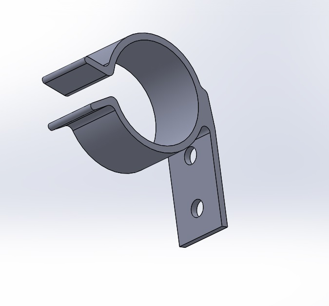 FIXING CLAMP Part # 16112308663 for BMW