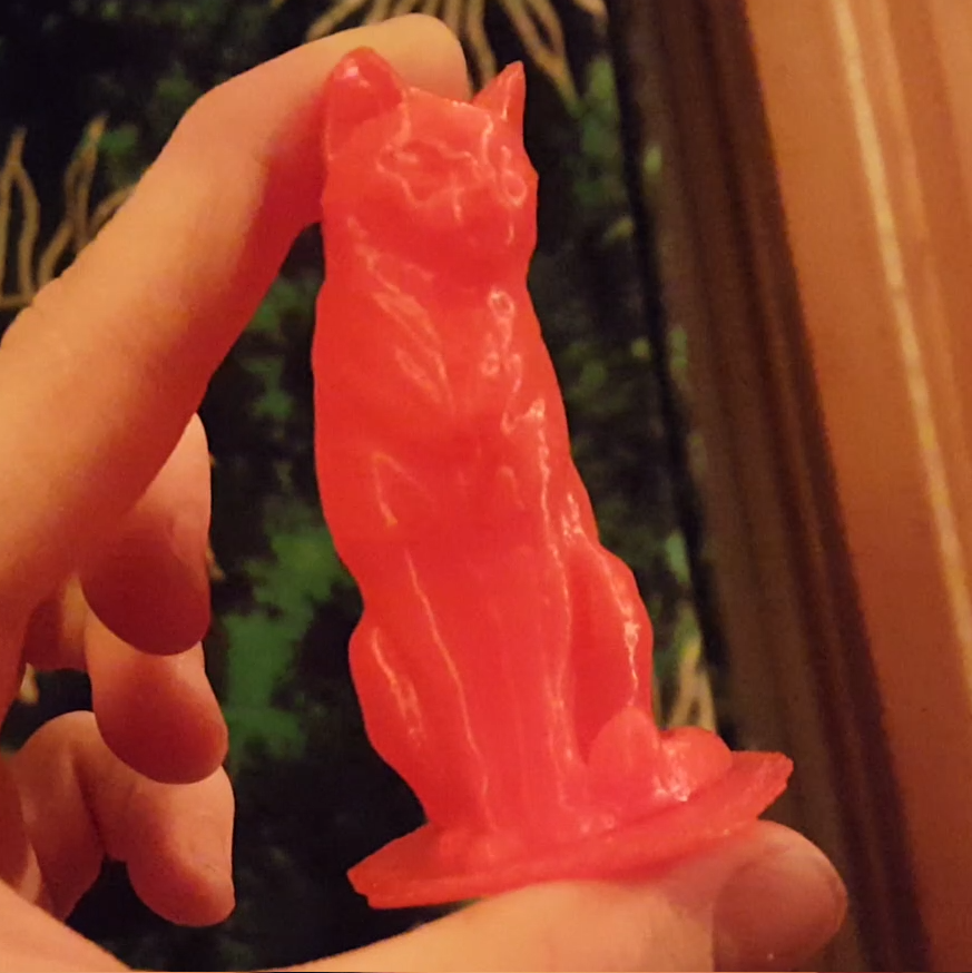 3D-Scanned Cat