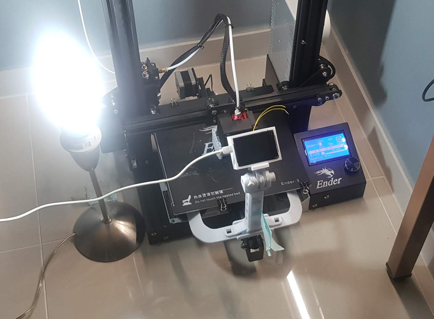 Action Cam mounter for Timelaps