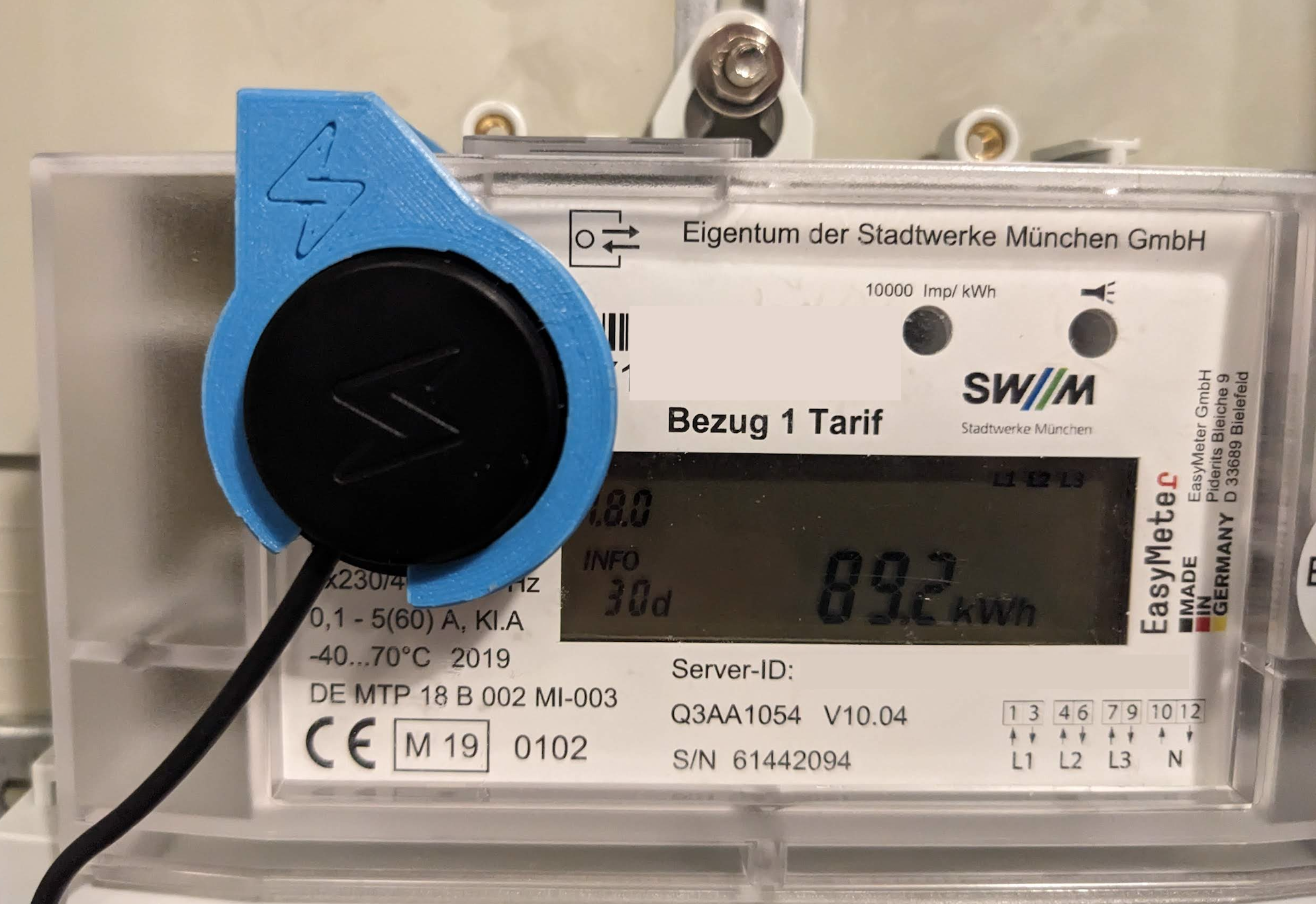 Tibber Pulse Fixation for Easymeter