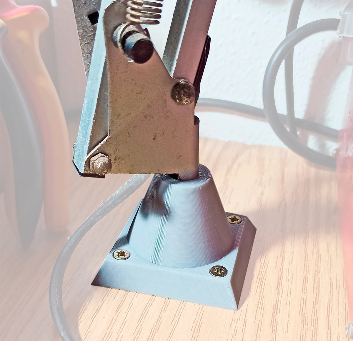 Lampholder for architect lamp | Base soporte para lampara flexo