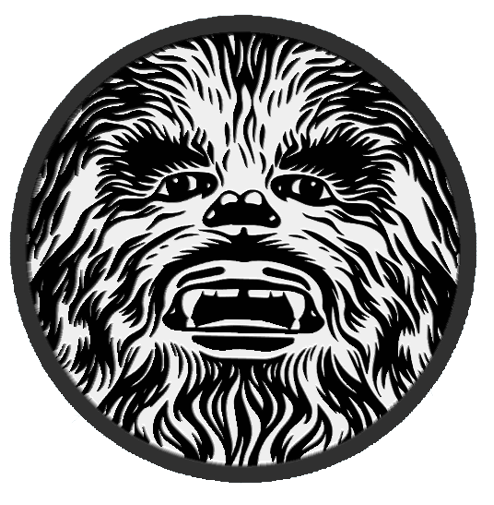 Chewbacca coasters v2