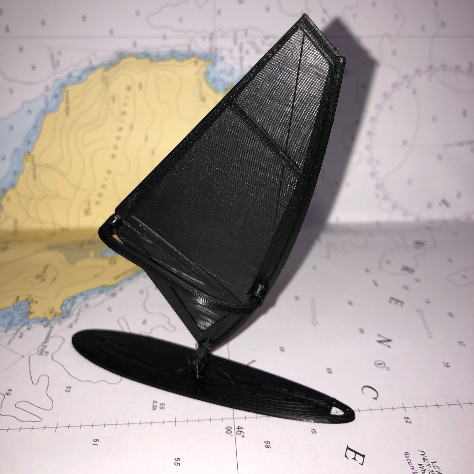 Windsurf with ball joint