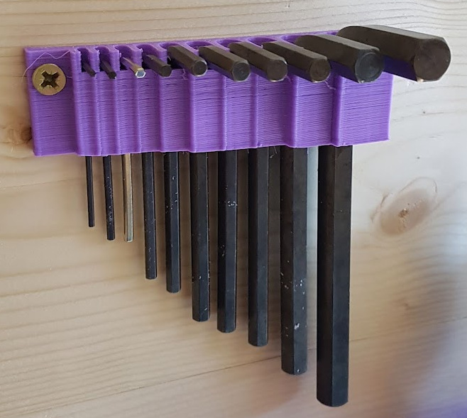 Hex Key Wall Holder