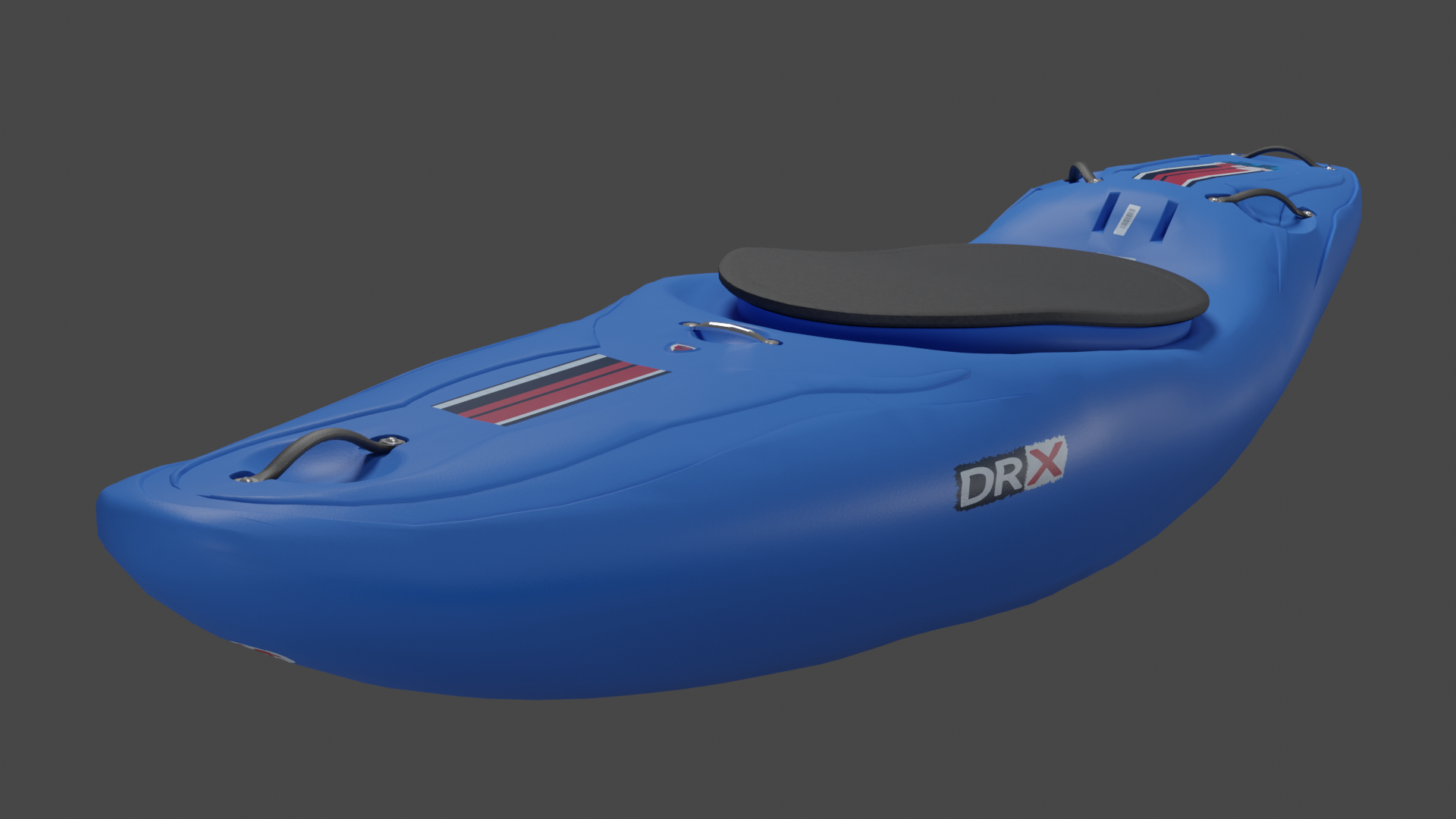 Whitewater kayak model