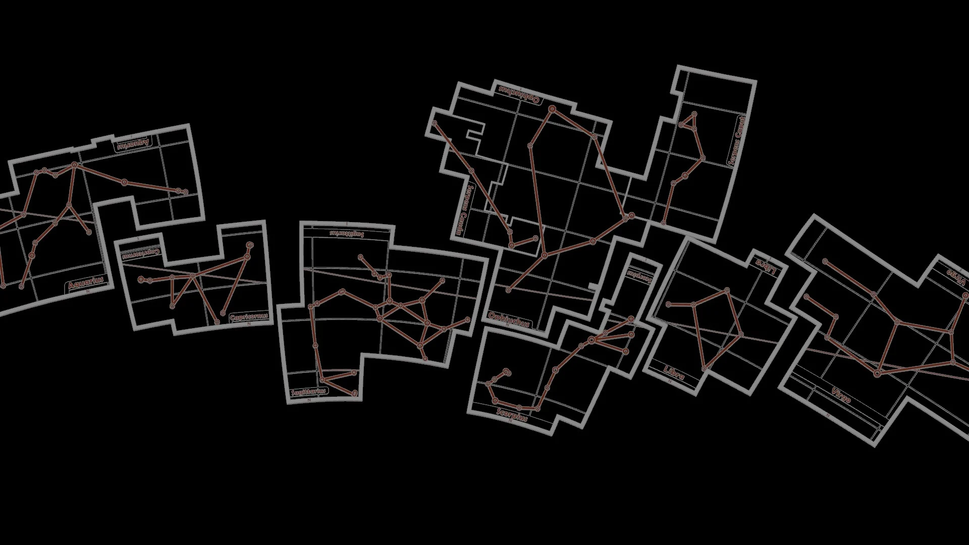 Constellations- Ecliptic, zodiacal constellations 2/2