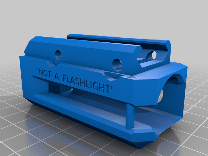 Olight S1R Baton II - Picatinny Weapon Light Holder