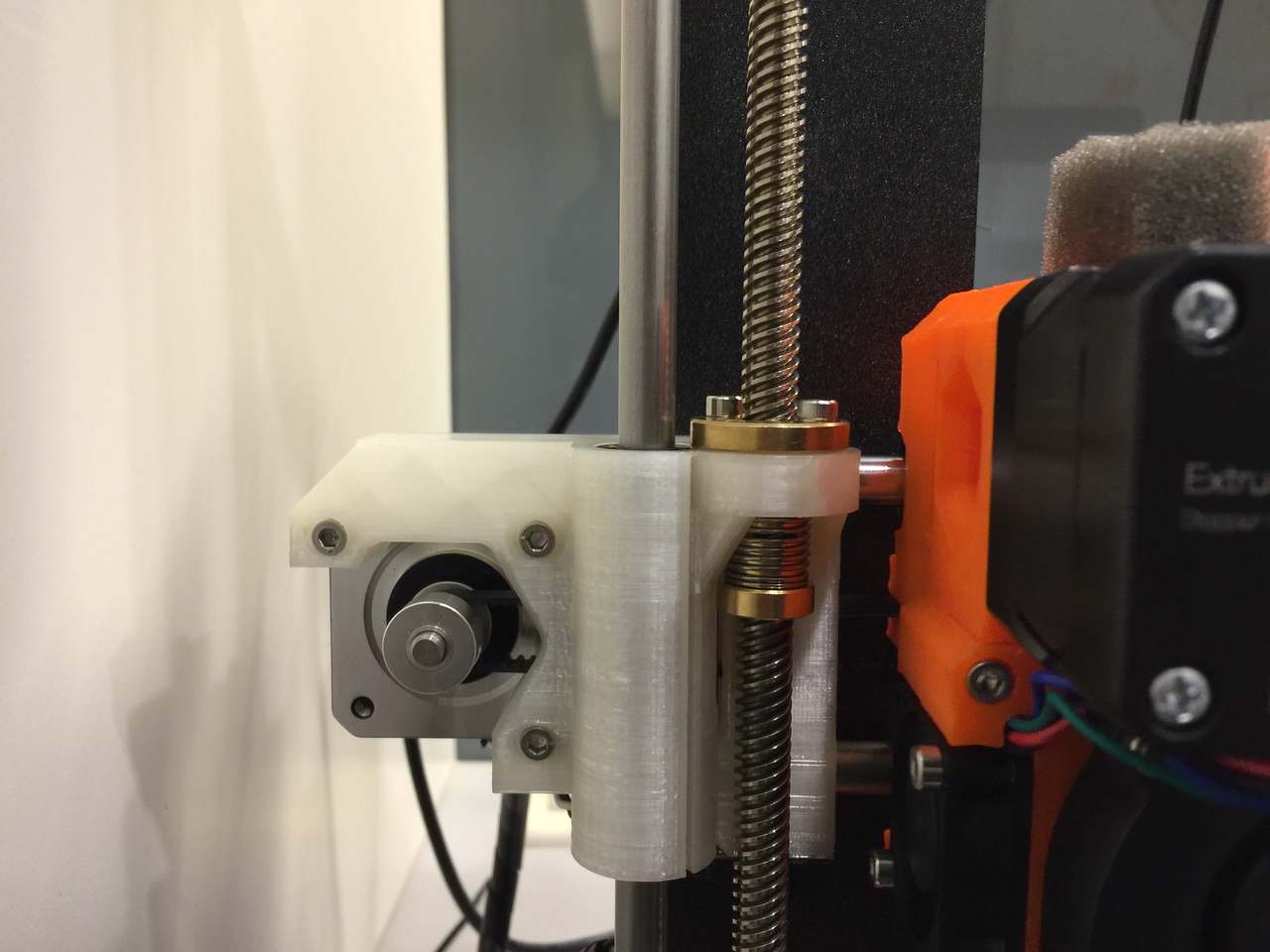 Anti-backlash T-Nut X-end for Prusa i3 MK2/S