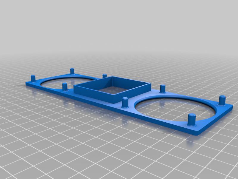 Voron 2.4 fan and fan blank holder