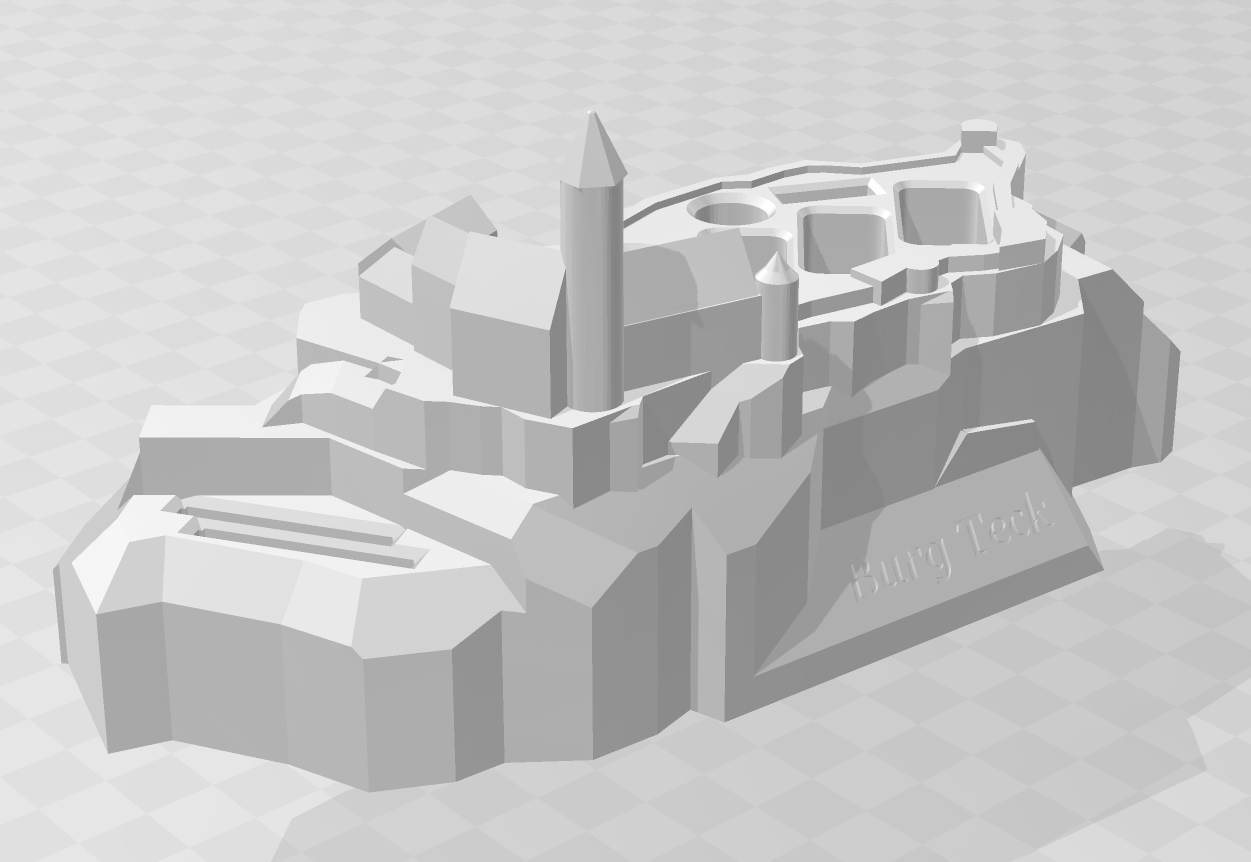Stiftehalter Burg Teck (Teck Castle)