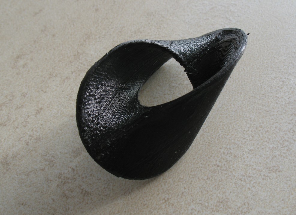 Ruled surface Oloid knot