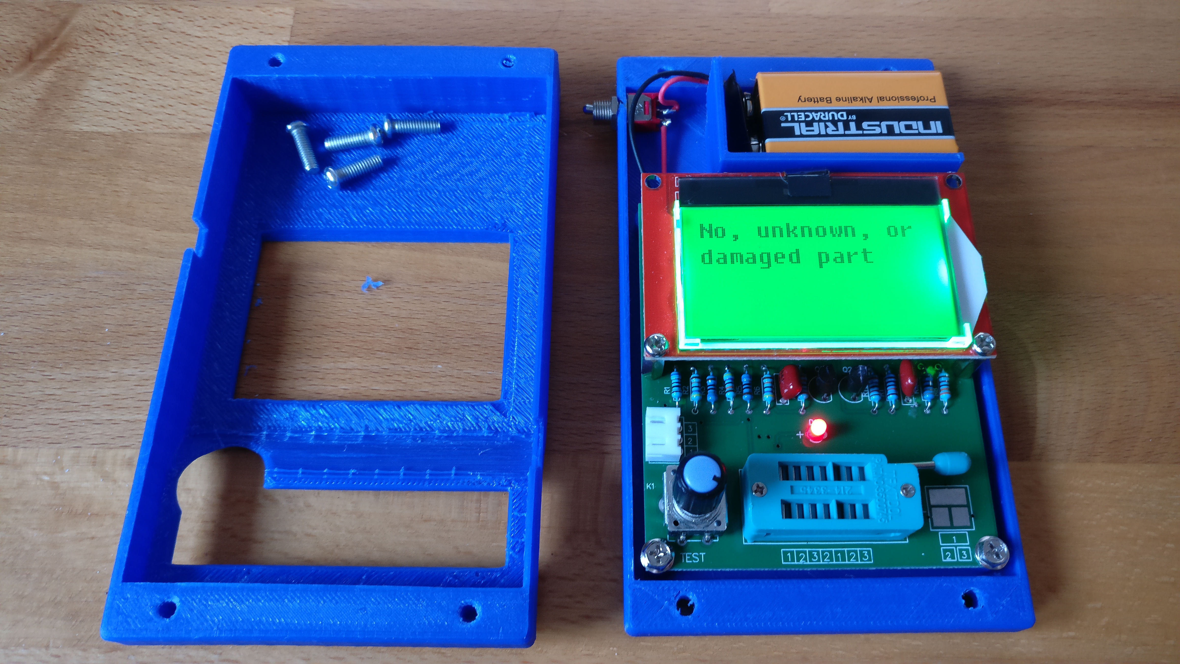 eBay EZM328 ESR meter case