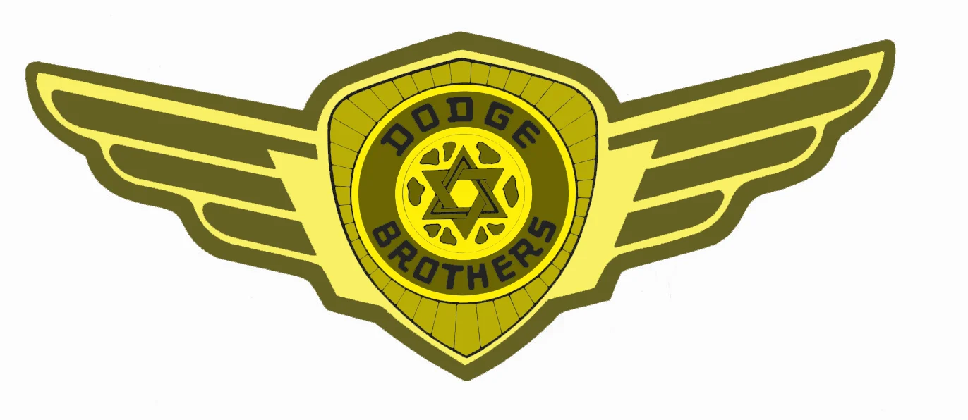 Dodge brothers badge with wings
