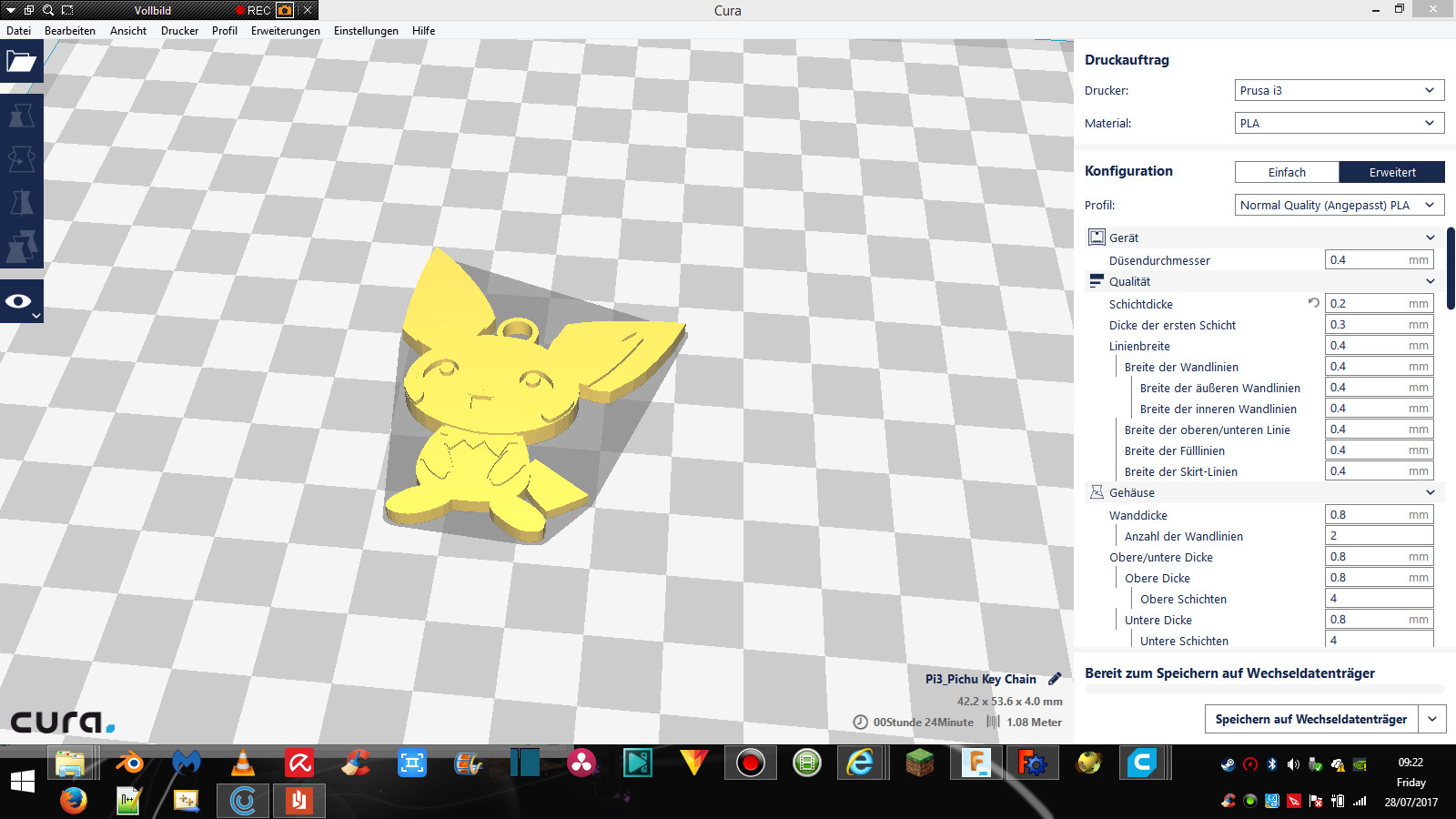 Pichu Key Chain