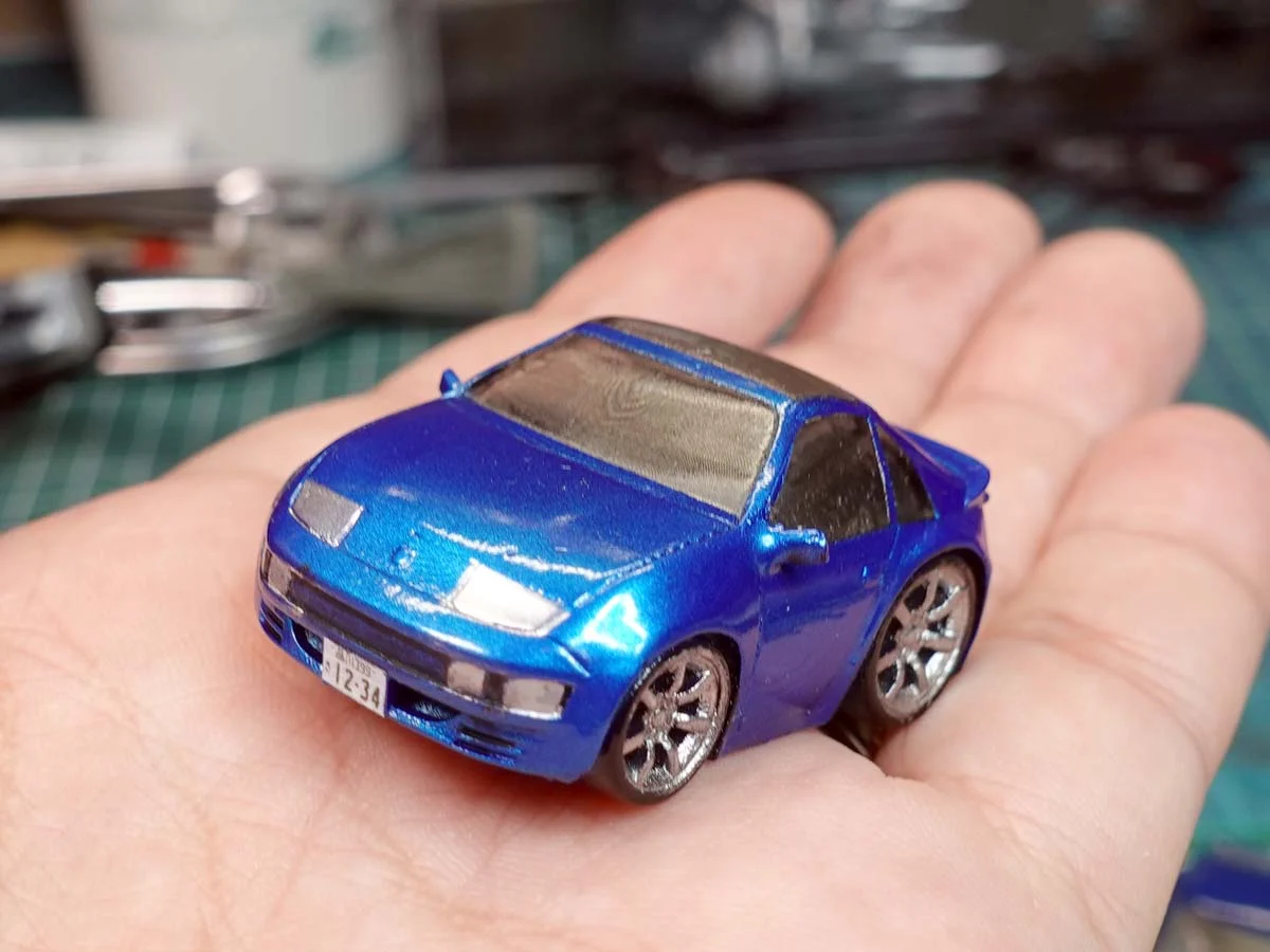 Nissan 300ZX (Z32) deformed